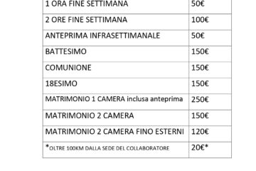 Collaboratori e Tariffe Doppie Date Collaboratori e Tariffe Doppie Date