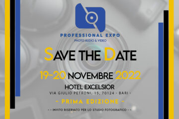Professional EXPO – Photo Audio & Video – 19-20 Novembre – Bari